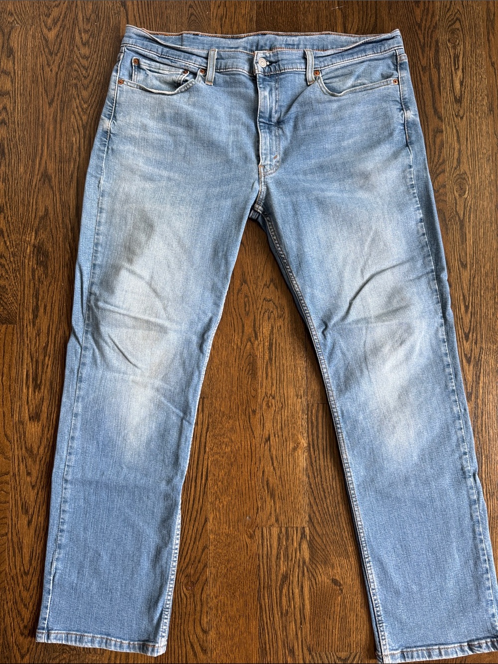 Levi’s 514 Men's Light Blue Washed Jeans